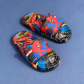 Kids Superhero Slide Sandals Cartoon Anti-Slip Summer Beach Slippers Open Toe Indoor Outdoor Shoes for Boys and Girls