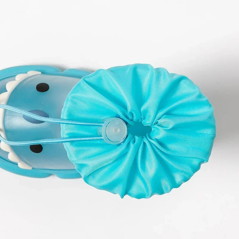 Kids Cartoon Rain Boots Waterproof Non Slip PVC Shoes for Boys Girls