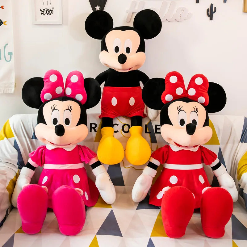 Cartoon Mouse Plush Toy 35cm for Kids Birthday Gift