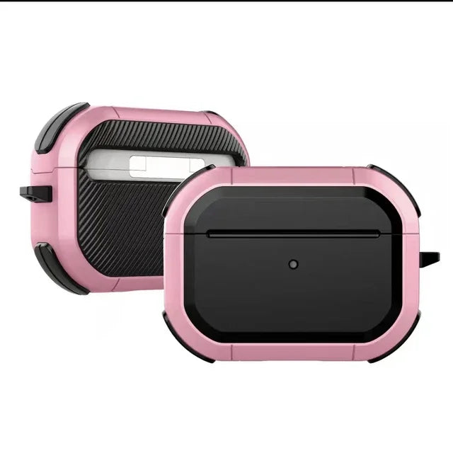 AirPods Pro 3 2025 Case Shockproof Armor Cover USB-C Protective Case AirPods Pro 2 / AirPods 4 / 3 / 1 2 Compatible