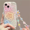 Flower Bracelet Wrist Strap iPhone Case