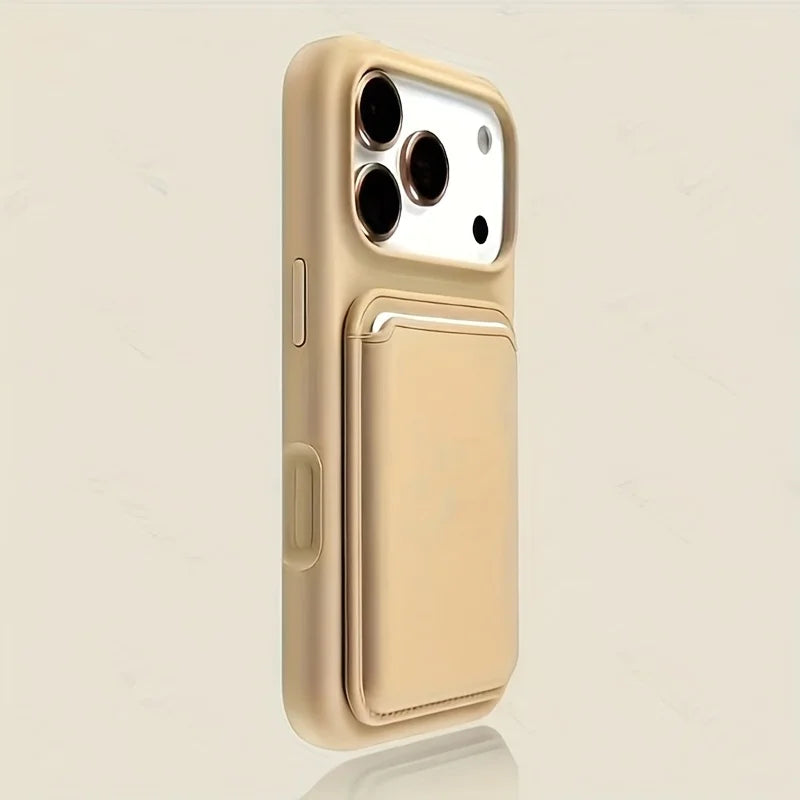 Liquid Shockproof Card Holder iPhone Case