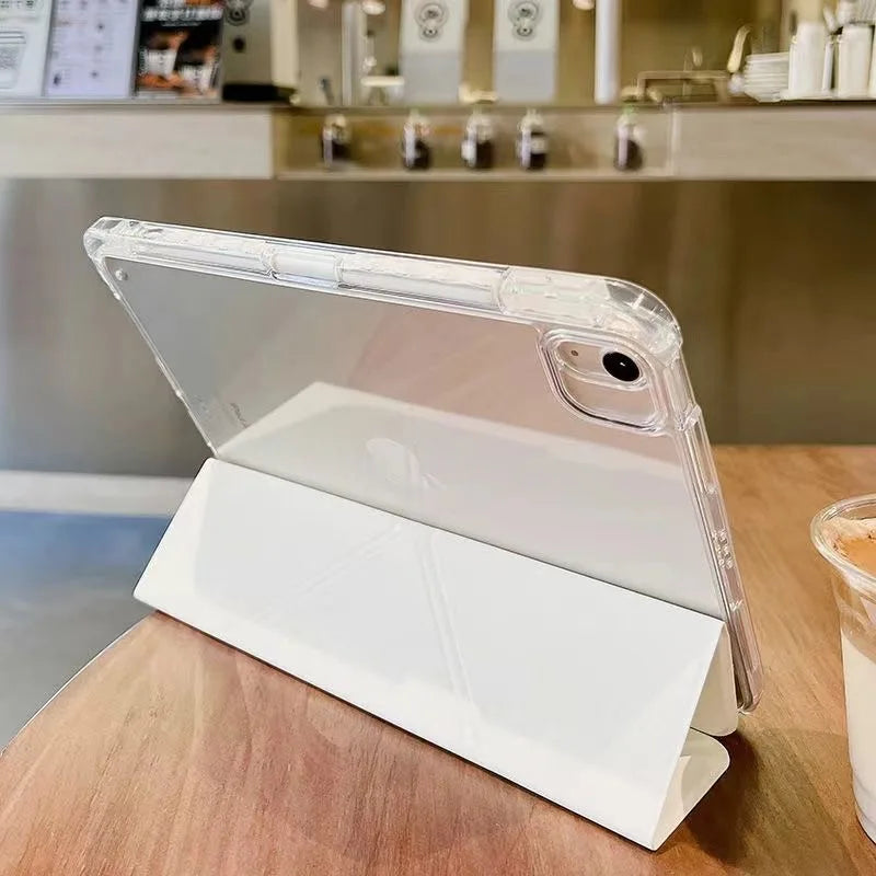 iPad Smart Case with Pen Holder Cover for iPad Air Pro Mini 7 6 5 4 3 2 1