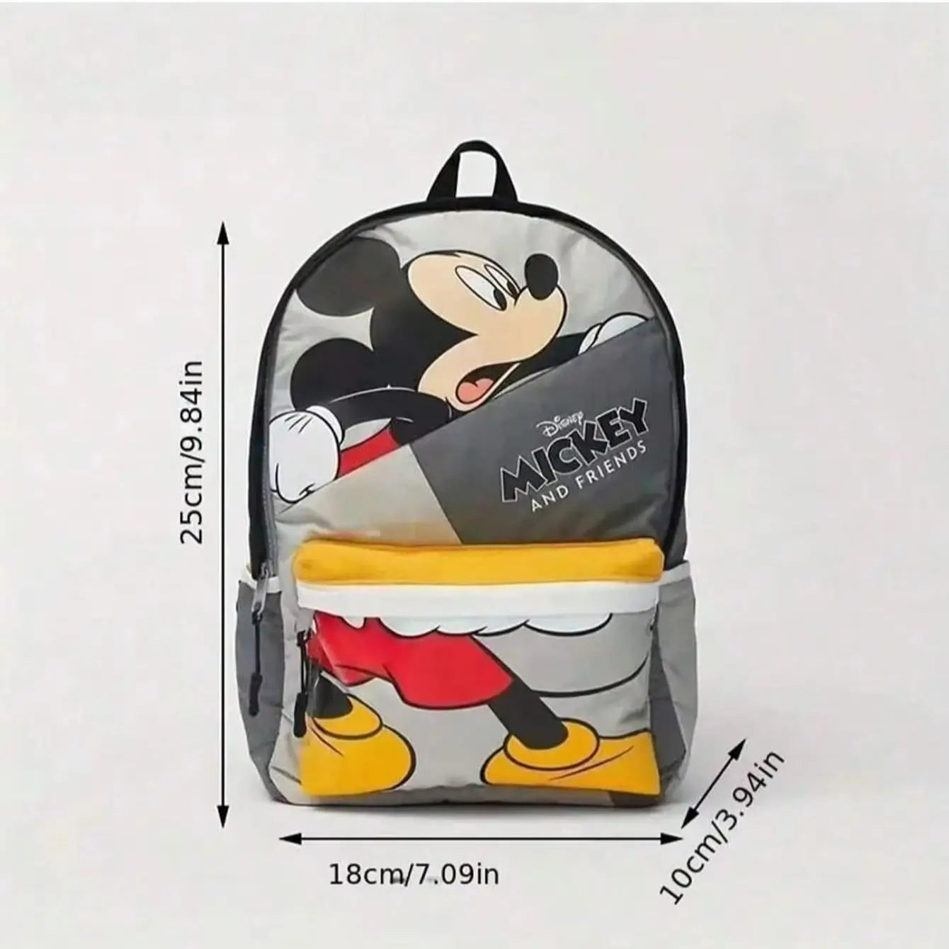 Mickey Cartoon Kids School Backpack Cute Fashion Bag