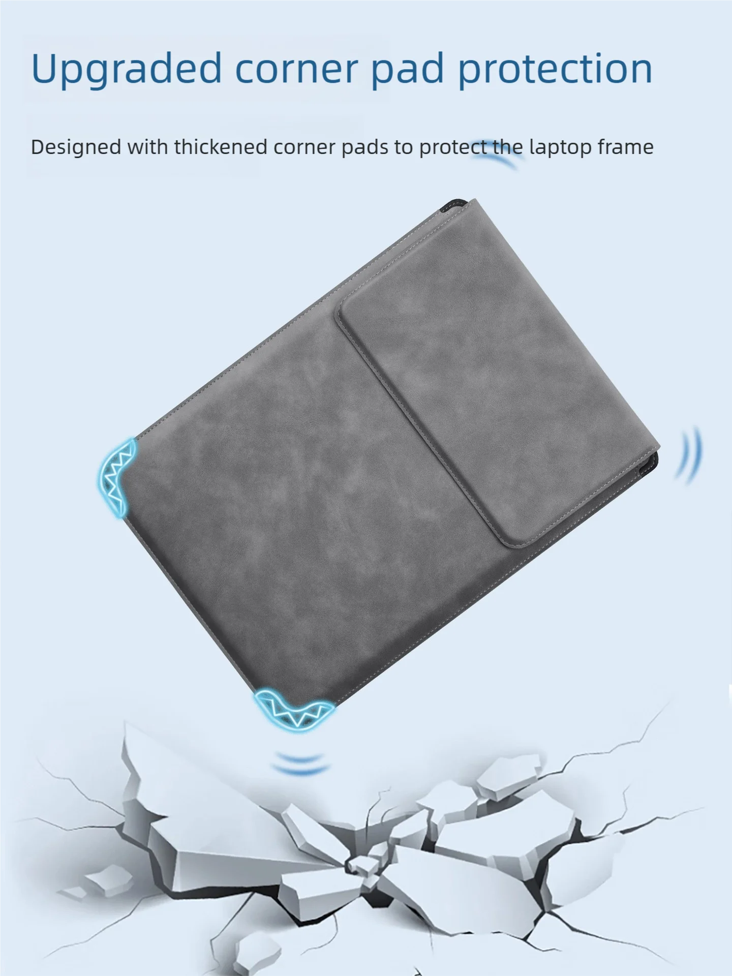 Laptop Sleeve Case with Stand 13-16 Inch MacBook HP Dell Protective Bag