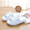 Cloud Cushion EVA Slippers Thick Sole 4cm Soft Anti Slip Bathroom Slides Comfortable Home Sandals for Men Women