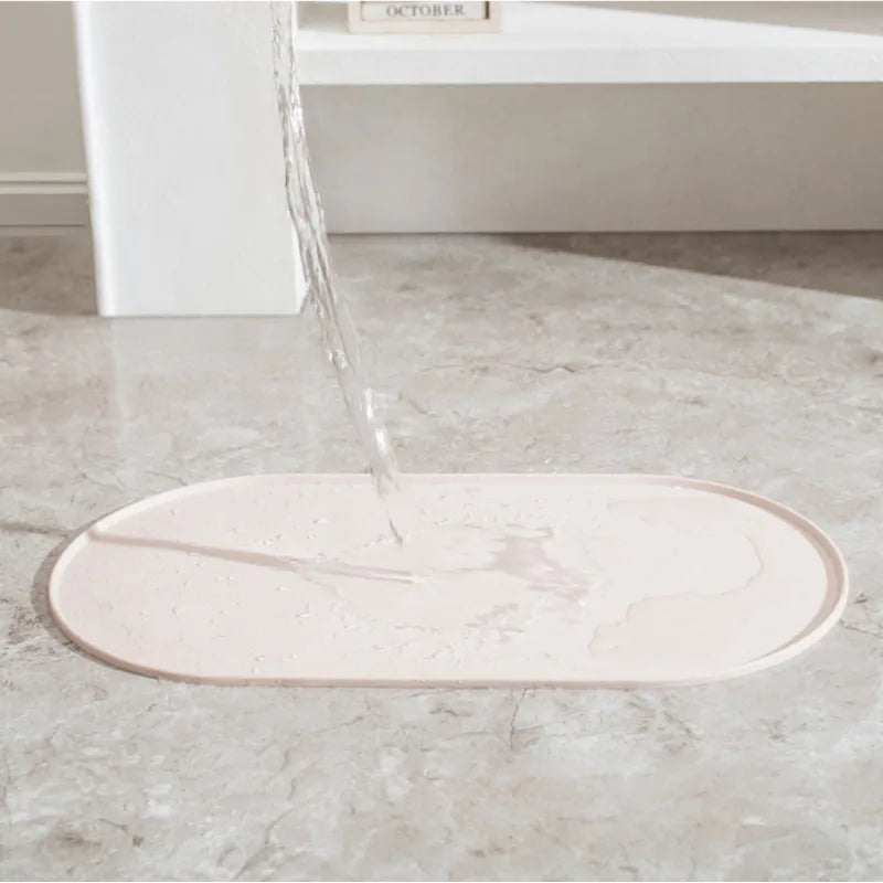 Waterproof Non Slip Cat Feeding Mat Pet Food Bowl Mat for Dog Cat Feeding Area