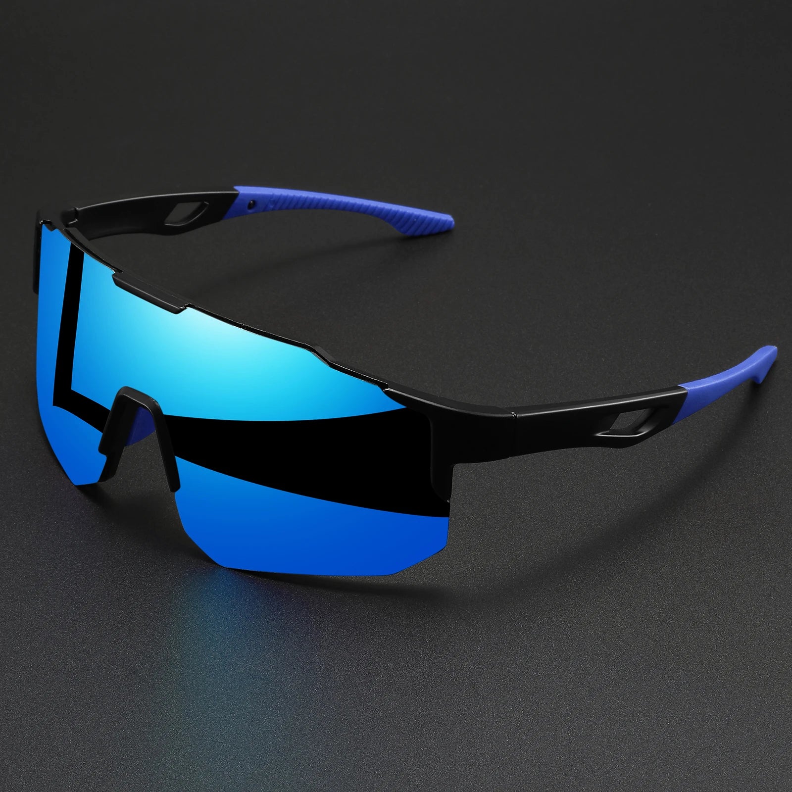 Oversized Sport Sunglasses UV400 – Wraparound Cycling Running Outdoor Glasses