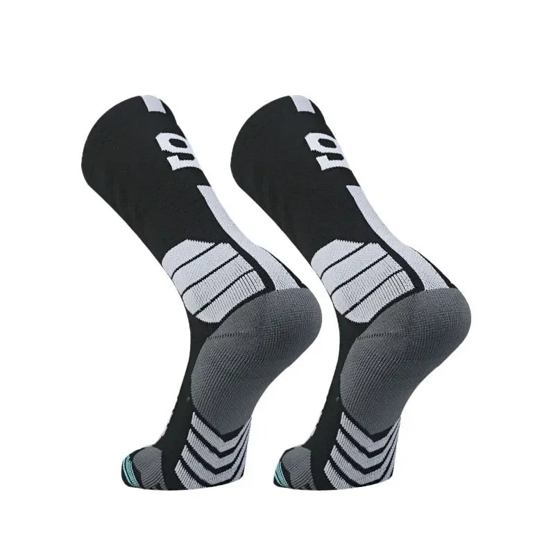Elite Basketball Compression Socks High Elastic Towel Bottom Sports Socks Men Women