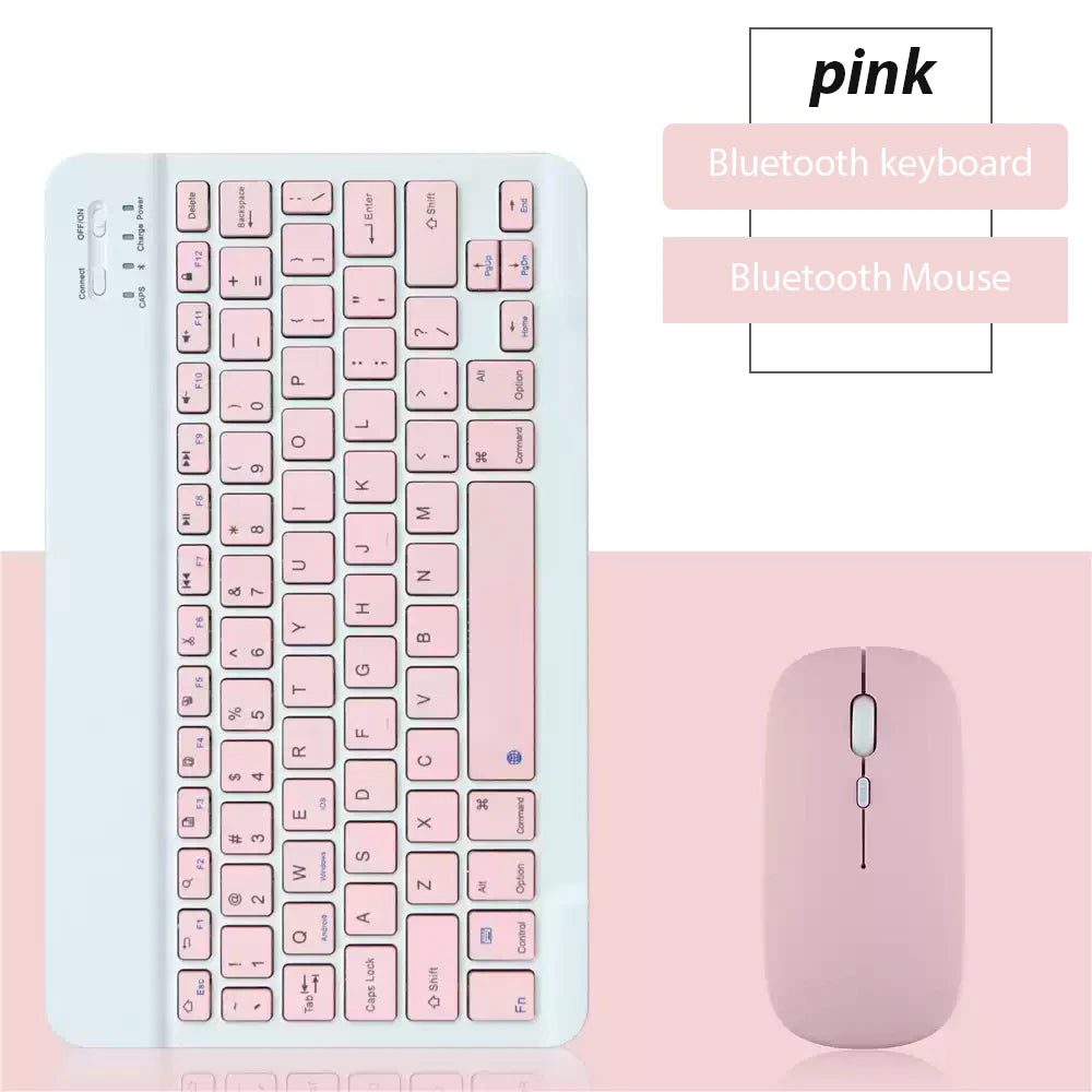 Bluetooth Wireless Keyboard & Mouse Set