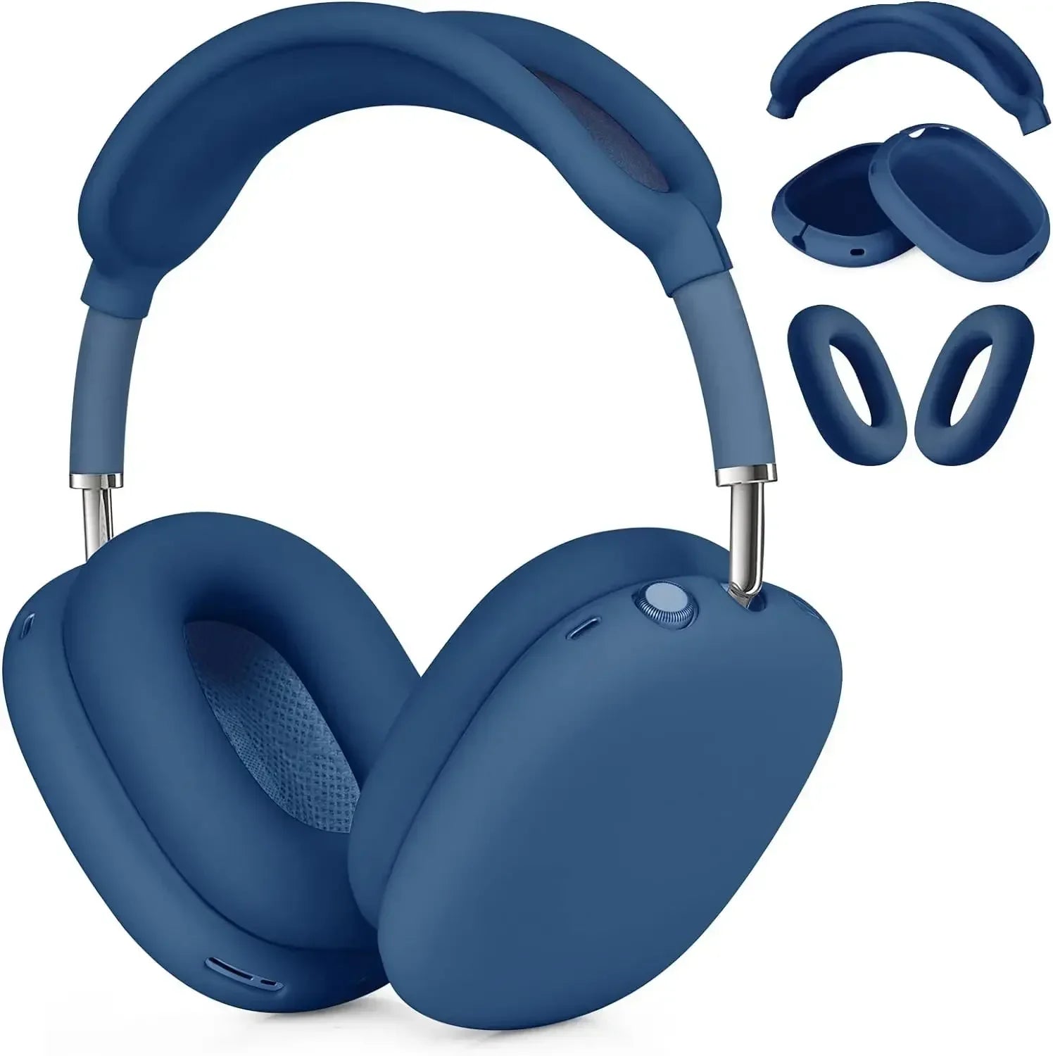 Silicone Protective Cover for AirPods Max Headphones Accessories Case