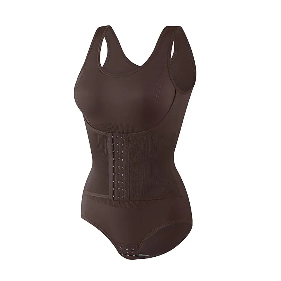 Women’s Zipper Shapewear Bodysuit Tummy Control Waist Trainer