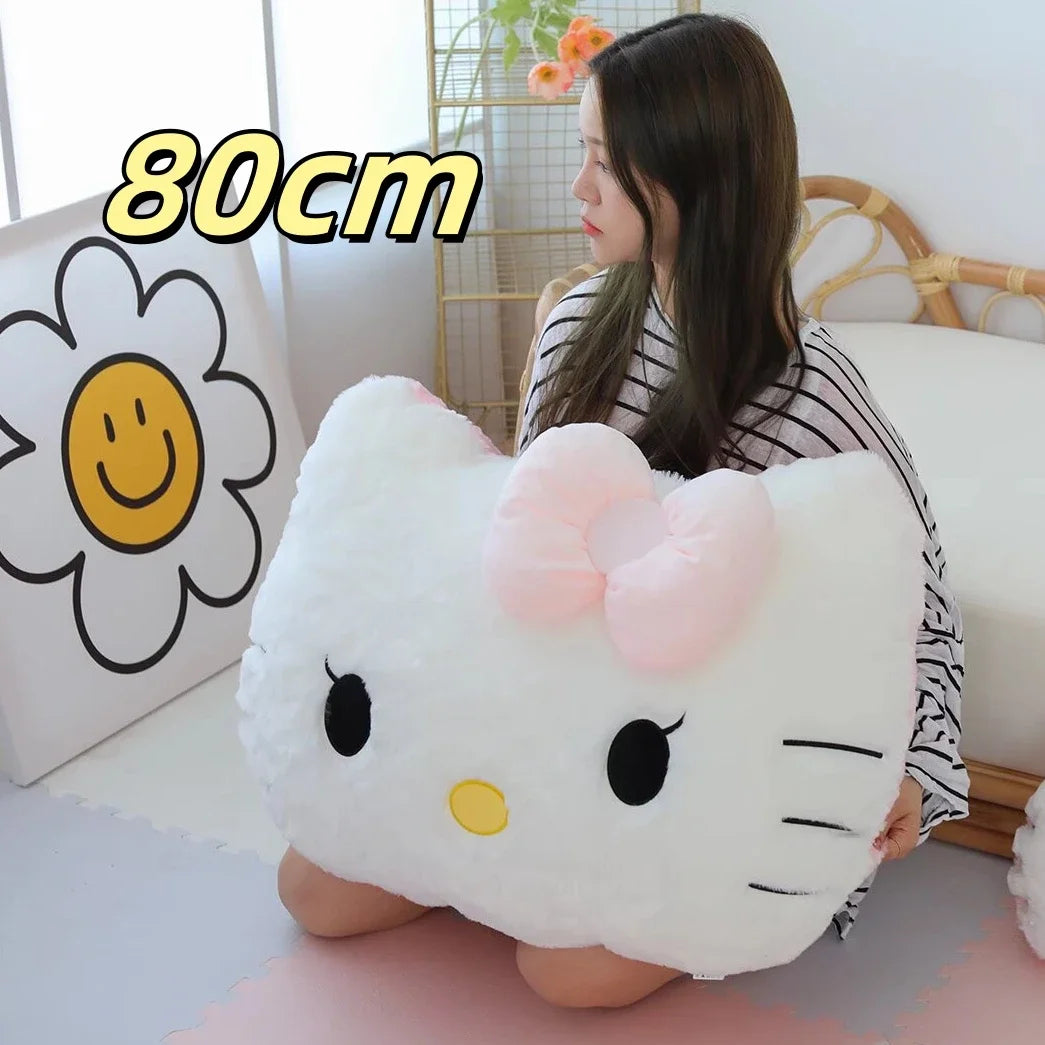 Hello Kitty Plush Hug Pillow Soft Big Size Cushion Sofa Bed Gift