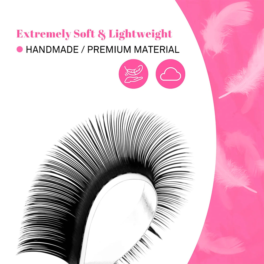 Cashmere Lash Extensions – Soft Matte Individual Eyelash Extensions for Volume & Natural Look