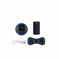 Smart Electric Neck Massager EMS Muscle Stimulator Portable Pain Relief Patch Shoulder Back Massage Device USB Rechargeable