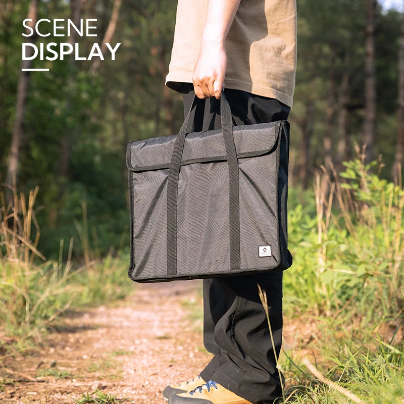Campingmoon Folding Grill Storage Bag Portable BBQ Carry Bag Outdoor Picnic Camping Tote Bag