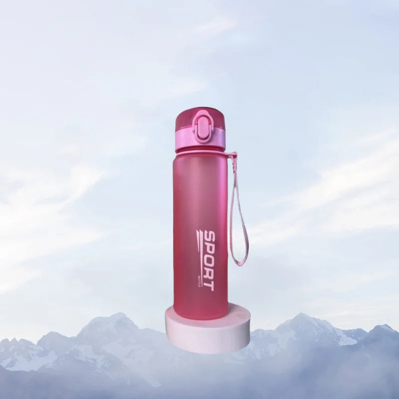 BPA Free Leakproof Water Bottle 400ml 560ml Portable Sports Bottle Gym Hiking Drinking Bottle
