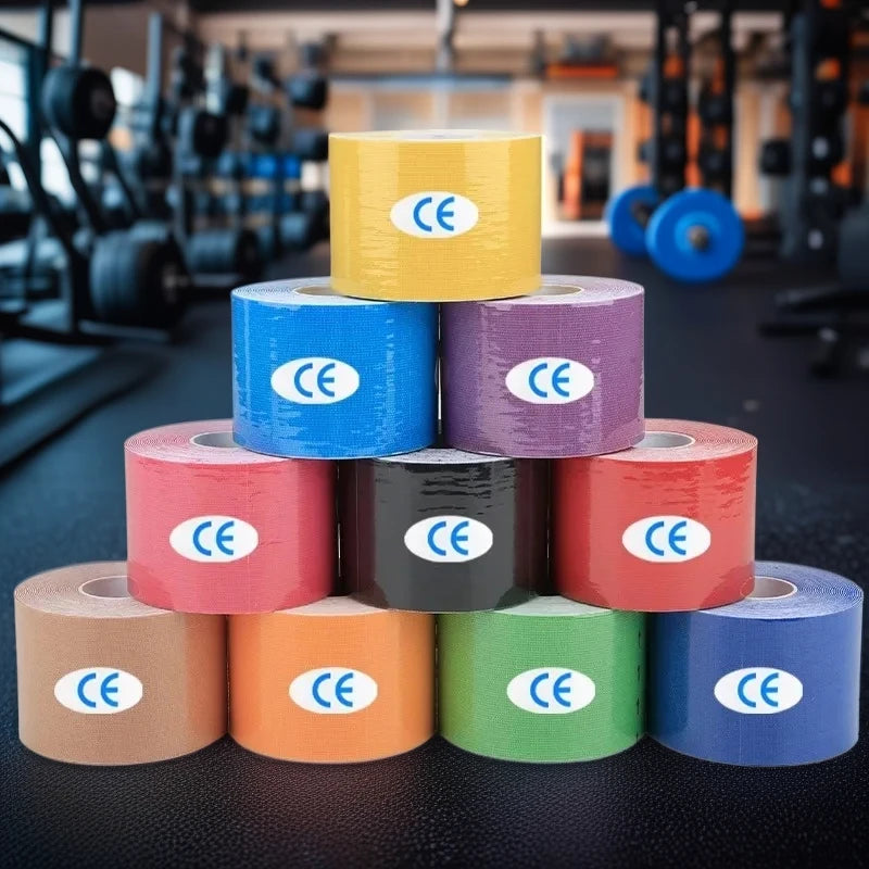 Sports Waterproof Kinesiology Tape Athletic Support Bandage Gym Tennis Tape