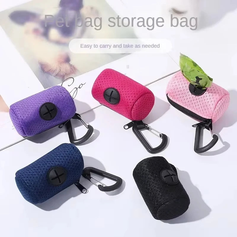 Portable Dog Waste Bag Dispenser – Clip-On Holder for Walking and Outdoor Use