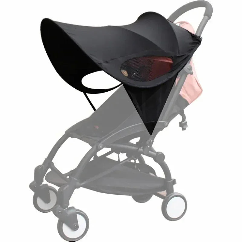 Universal Stroller Sun Shade Windproof Canopy Cover for Baby Stroller