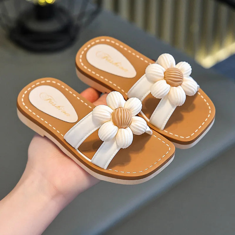 Kids Cartoon Summer Slippers Non Slip Beach Shoes
