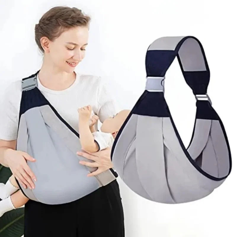 Baby Carrier Ring Sling Ergonomic Wrap for Newborn and Toddler Easy Carry