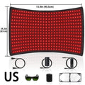 Red Light Therapy Heating Pad Back Waist Shoulder Pain Relief Infrared Cushion 850nm