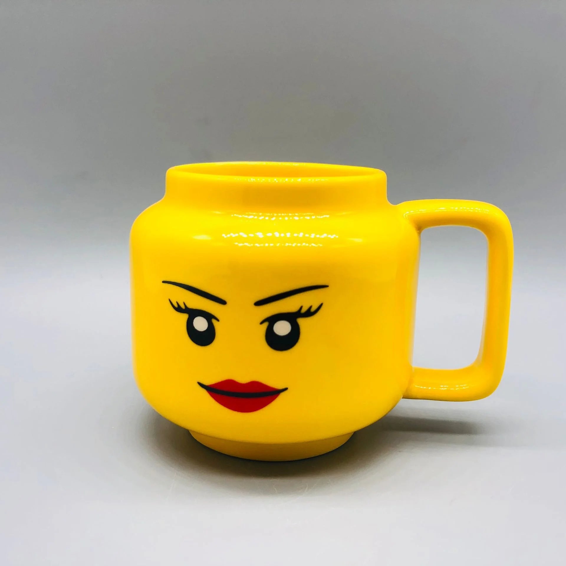 Cartoon Ceramic Mug 250ml Cute Face Coffee Tea Cup
