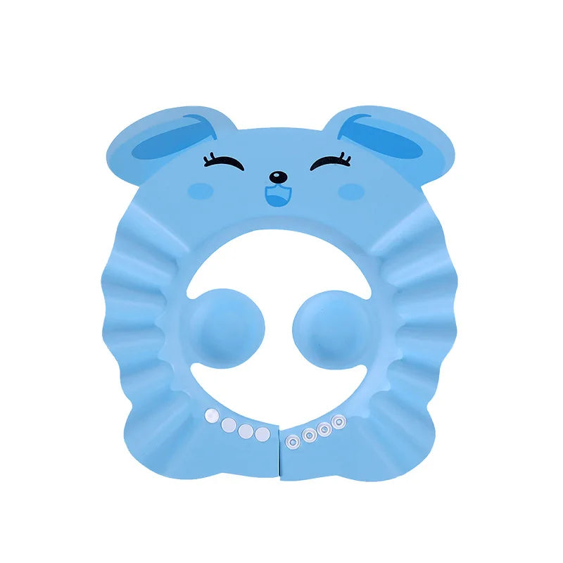 Kids Adjustable Hair Wash Shower Cap for Bath