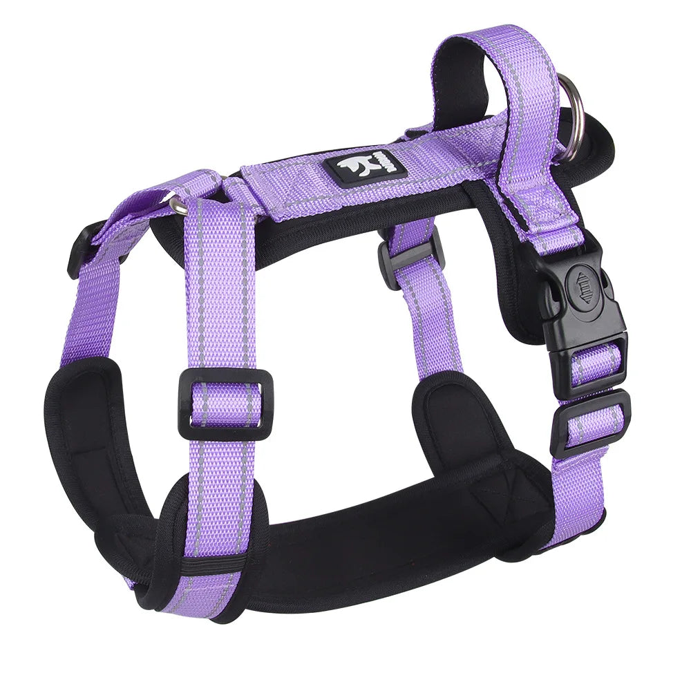 Reflective Dog Harness with Handle Adjustable Vest for Small Medium Dogs