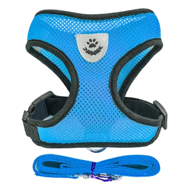 Cat Harness & Leash Set – Escape Proof Vest Harness for Cats & Small Dogs