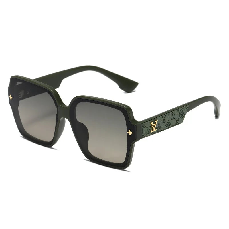 Large Square Frame UV Protection Sunglasses for Women