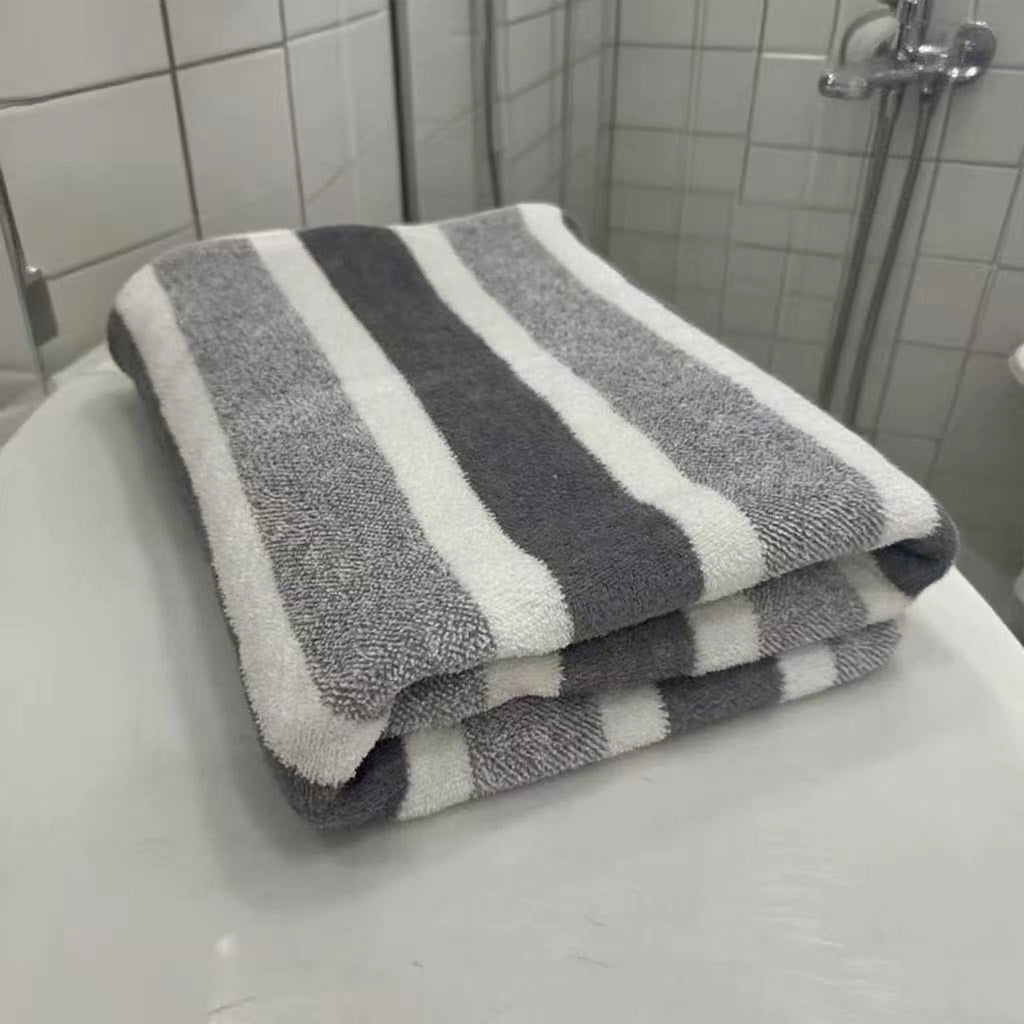 Thick Bath Towel Quick Dry Strong Absorbent Durable Non Shedding Home Beach Towel