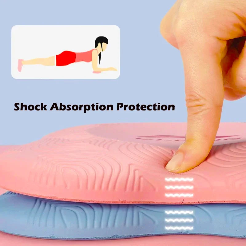 Yoga Kneeling Pad Thick Support Knee Elbow Fitness Mat
