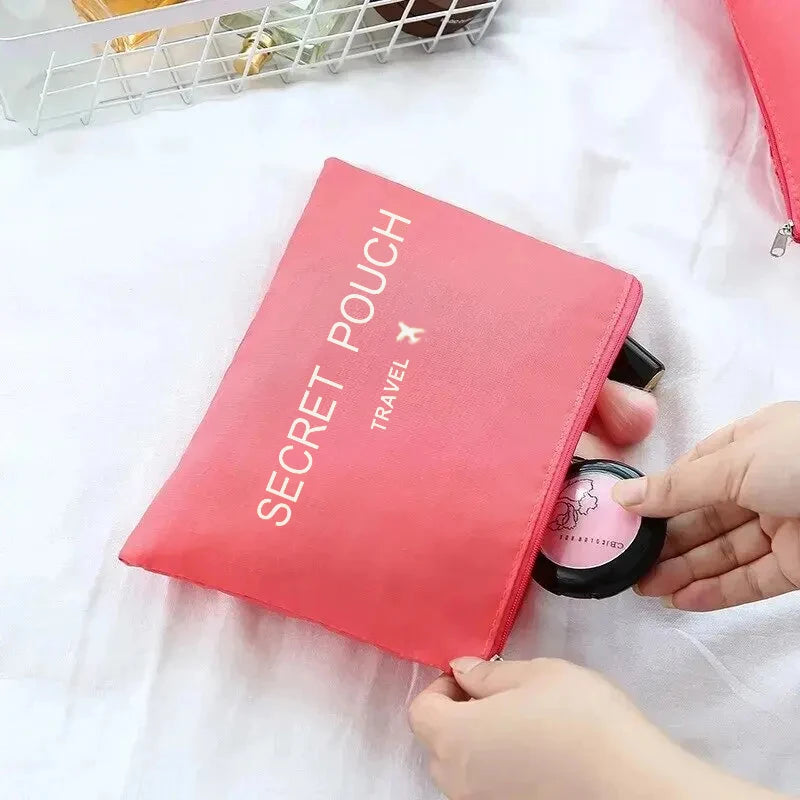 6pcs Travel Storage Bags Waterproof Packing Cubes Set Luggage Organizer Clothes Bags