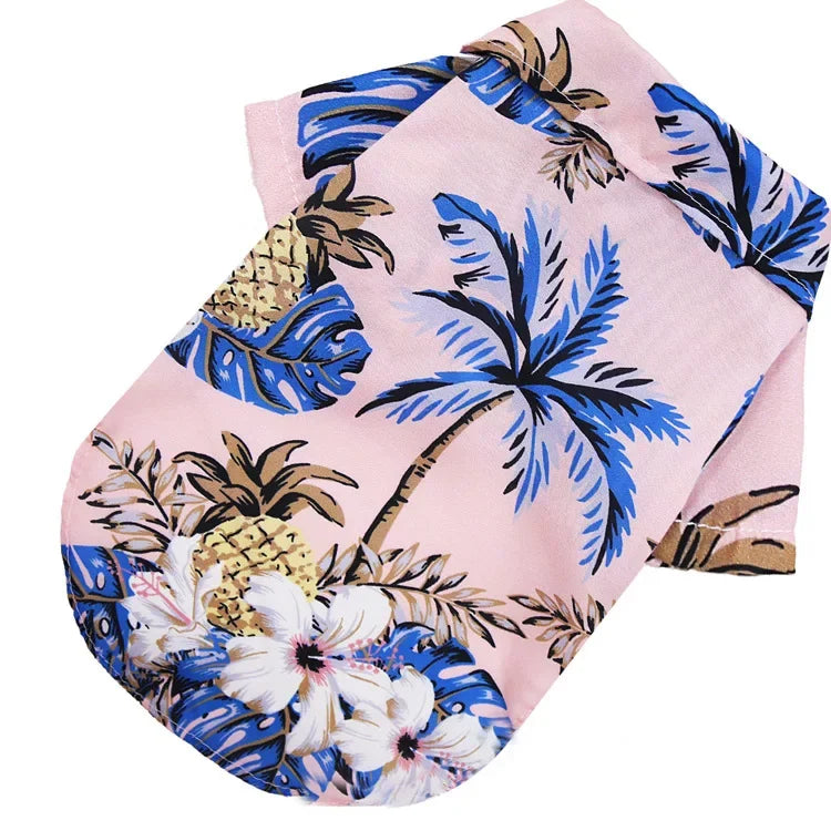 Dog Shirt Summer – Beach Clothes for Small & Medium Dogs, Puppy, French Bulldog & Pug