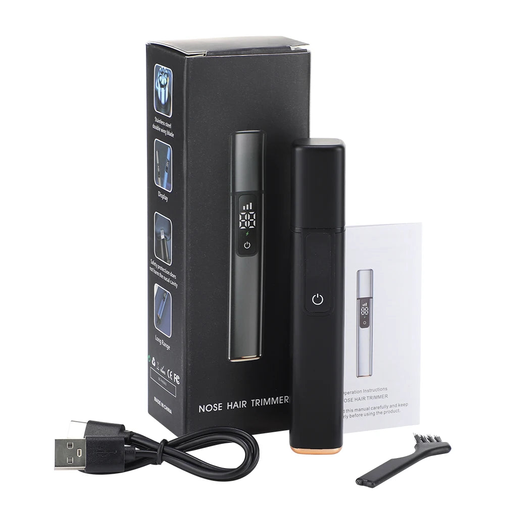 Nose Hair Trimmer Rechargeable Men