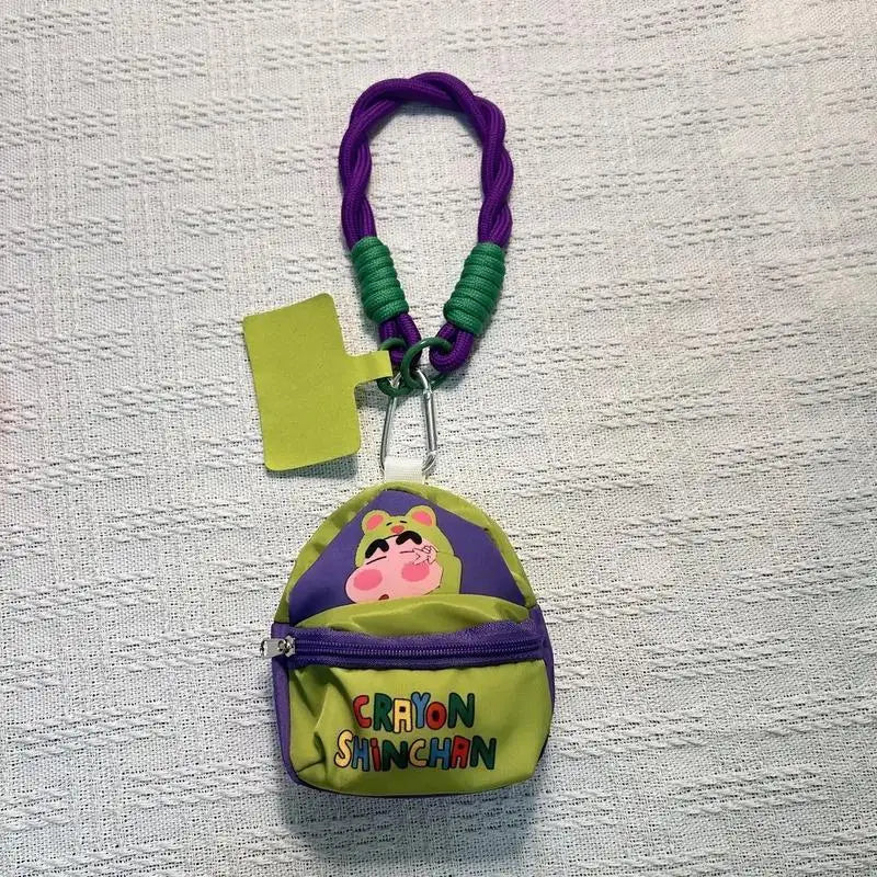 Cute Mini Backpack Keychain Small Bag Shape Key Ring Multi Color