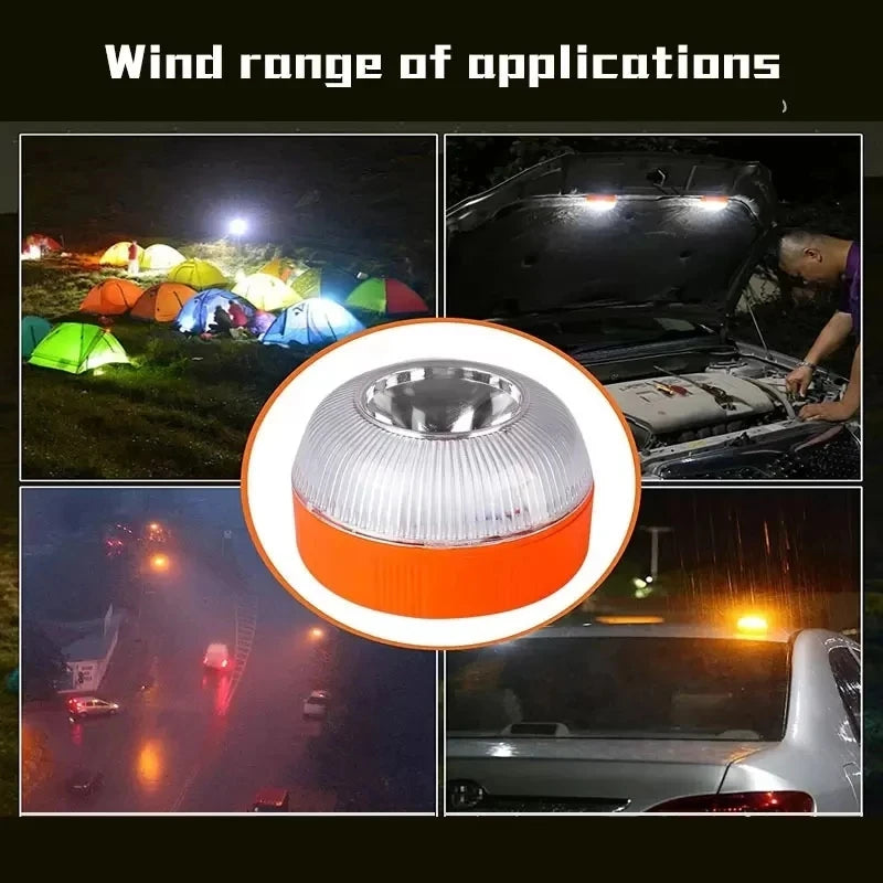 Car Emergency Beacon Light USB Rechargeable