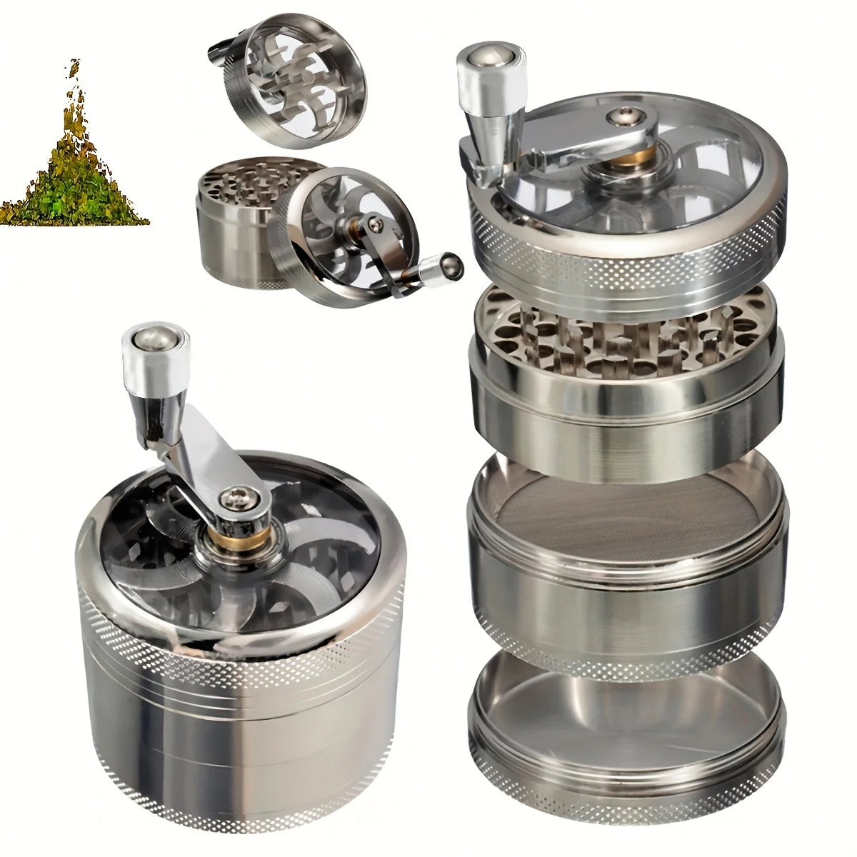 Hand Crank Spice Grinder