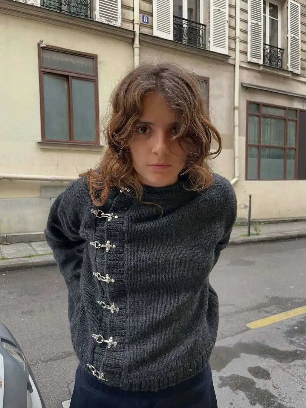 Women Button Cardigan Knit Sweater Slim Fit Warm Casual Autumn Winter Top