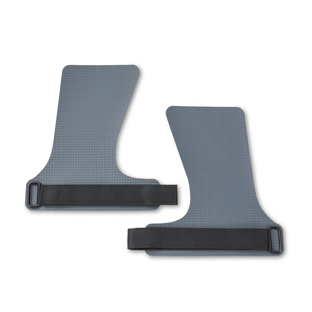 Carbon Fiber No Finger Hole Hand Grips Crossfit Pull Up Gym Palm Protector