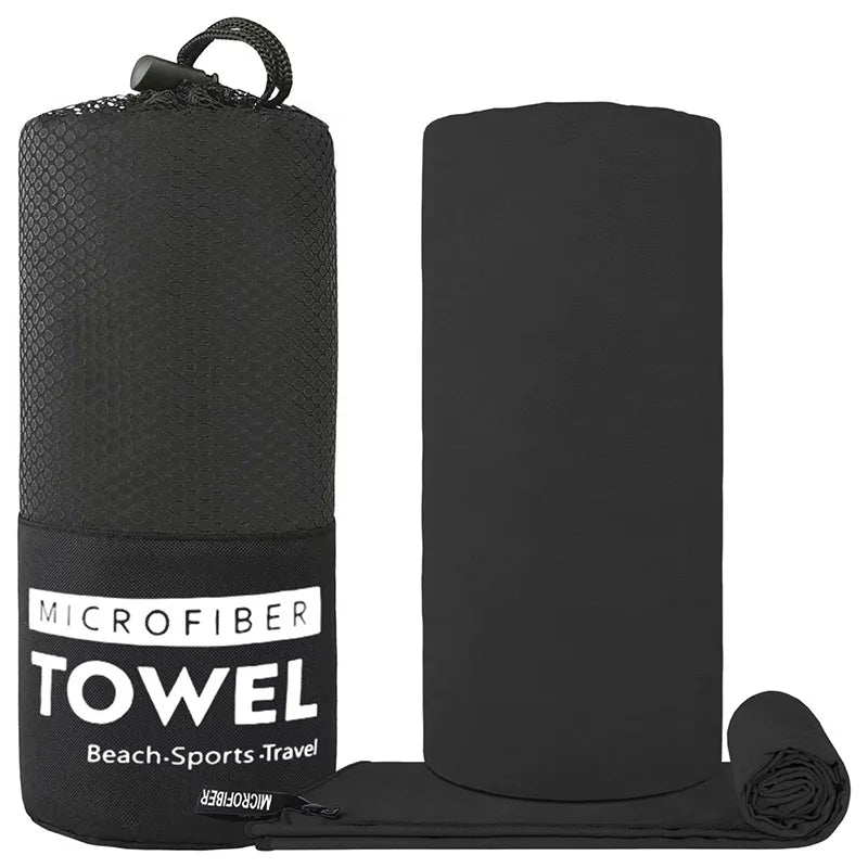 Quick Dry Microfiber Beach Towel Travel Hiking Gym Swimming Camping