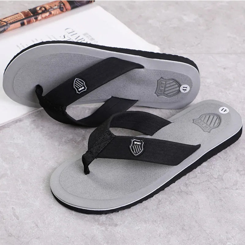 Men Flip Flops Casual Beach Sandals Non Slip Lightweight Summer Slippers Outdoor Slides