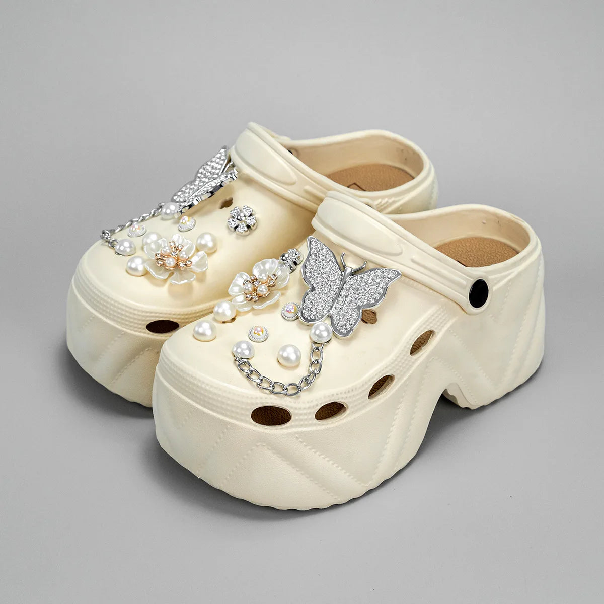 Women’s 9cm Platform Clogs Thick Sole EVA Summer Slippers