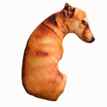 Lifelike Hound Dog Plush Pillow for Sofa Office