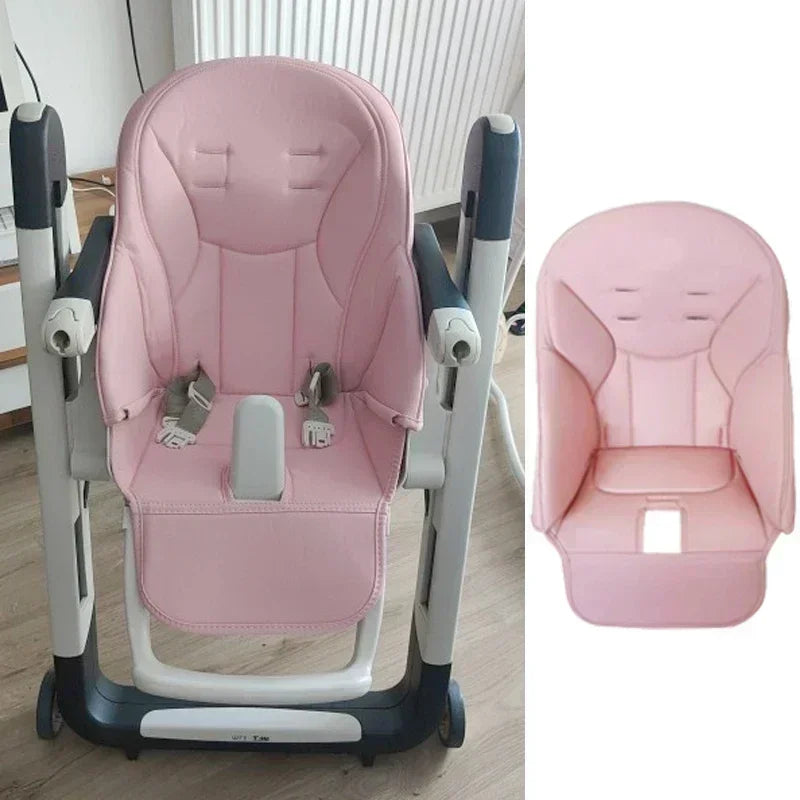 Baby Stroller Seat Cushion PU Leather Dining Chair Pad