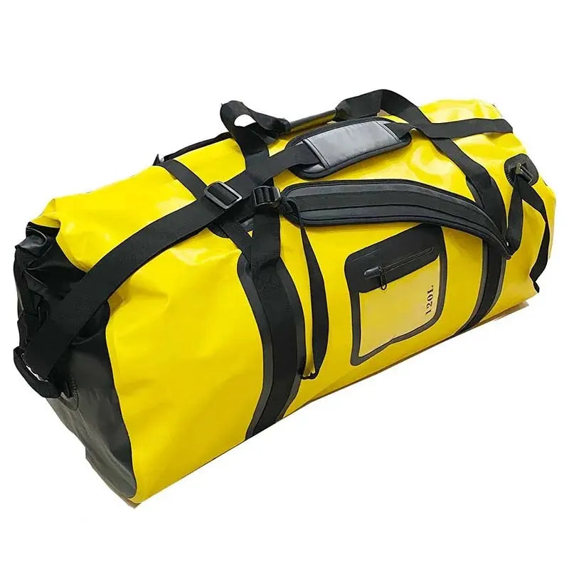 Waterproof Motorcycle Duffle Tail Bag 40–120L Cycling Gym Outdoor Adventure Bag