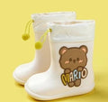 Kids Dinosaur Rain Boots Waterproof Non Slip Cartoon Rubber Shoes