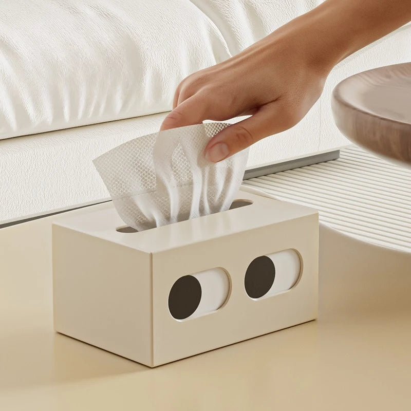 Tissue Box Holder Table Napkin Paper Storage Case Home Decoration Organizer
